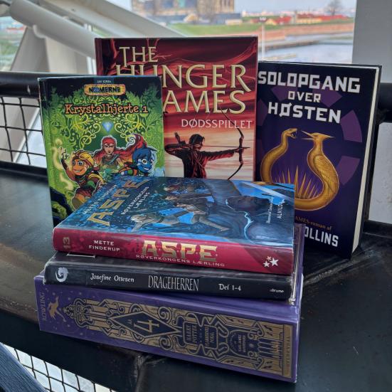 Billede af fantasy bøger